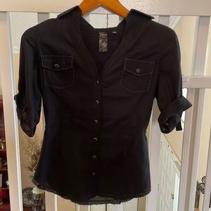 Guess button down shirt